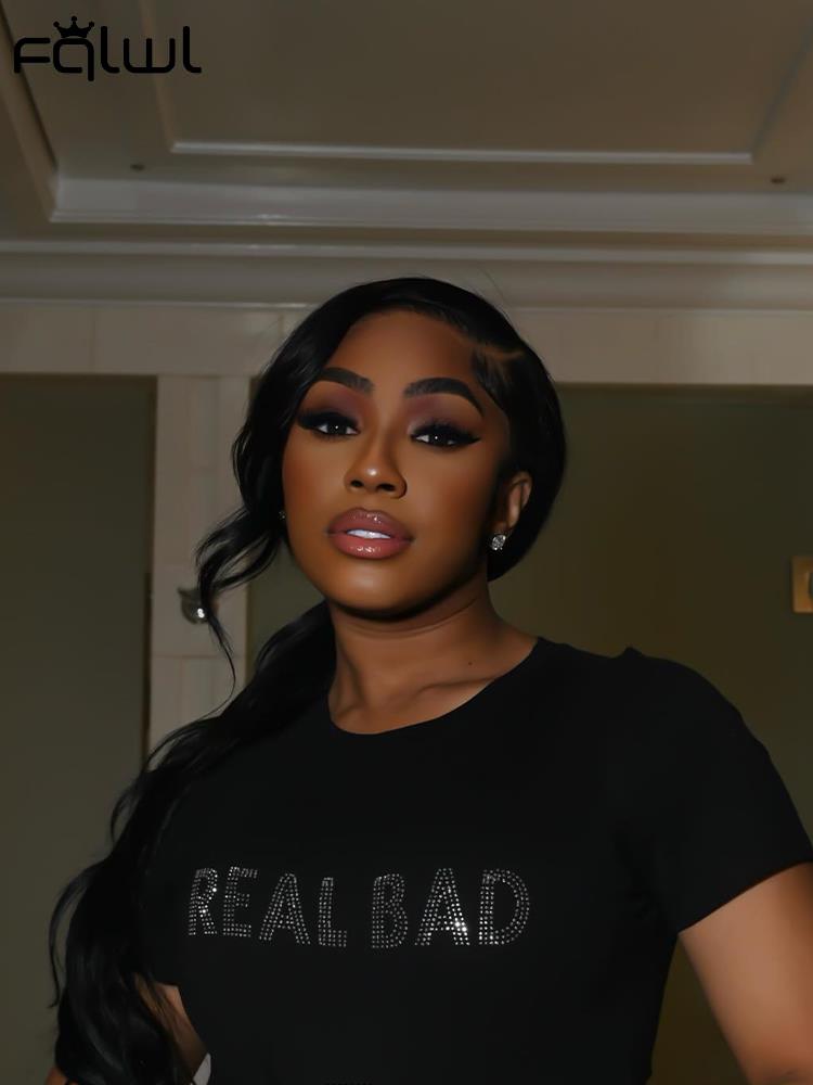 Enhance Your Style with O Neck Diamond Crop Tops