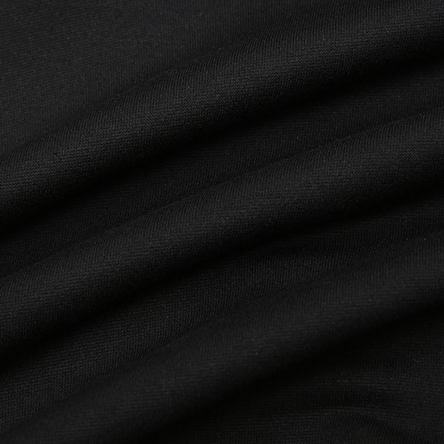 Exquisite slight stretch two colors hooded crop sweatshirt(only sweatshirt)