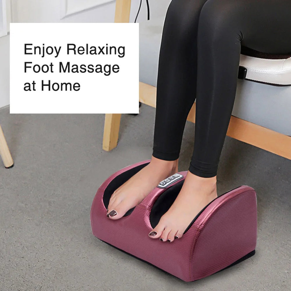 Hot Compression Shiatsu Kneading Roller Muscle Relaxation Pain Relief Foot Spa