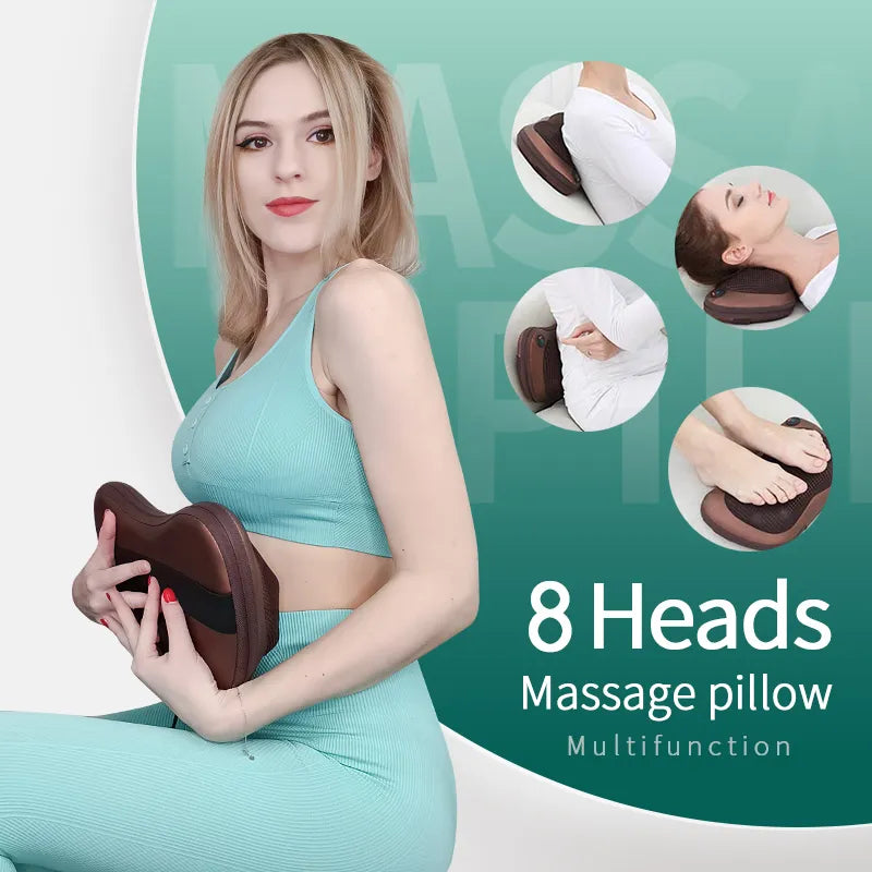 Cervical Shiatsu Massage Head Neck Back Waist Body