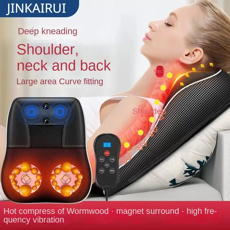 Jinkairui Electric Shiatsu Head Neck Cervical T traction Body Massager