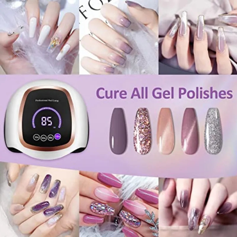 Led UV Drying Lamp With Auto Sensor Smart Nail Salon Tools