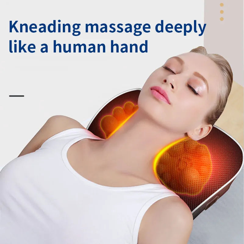 Jinkairui Electric Shiatsu Head Neck Cervical T traction Body Massager