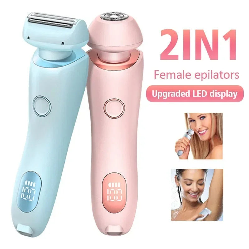 2 In 1 Hair Removal USB Rechargeable
