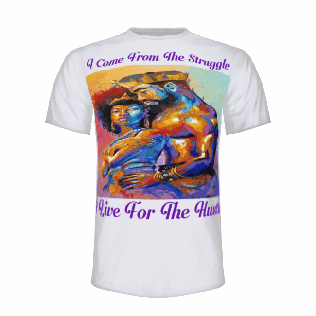 african-queen-art-African Mens All-Over Print T-Shirt