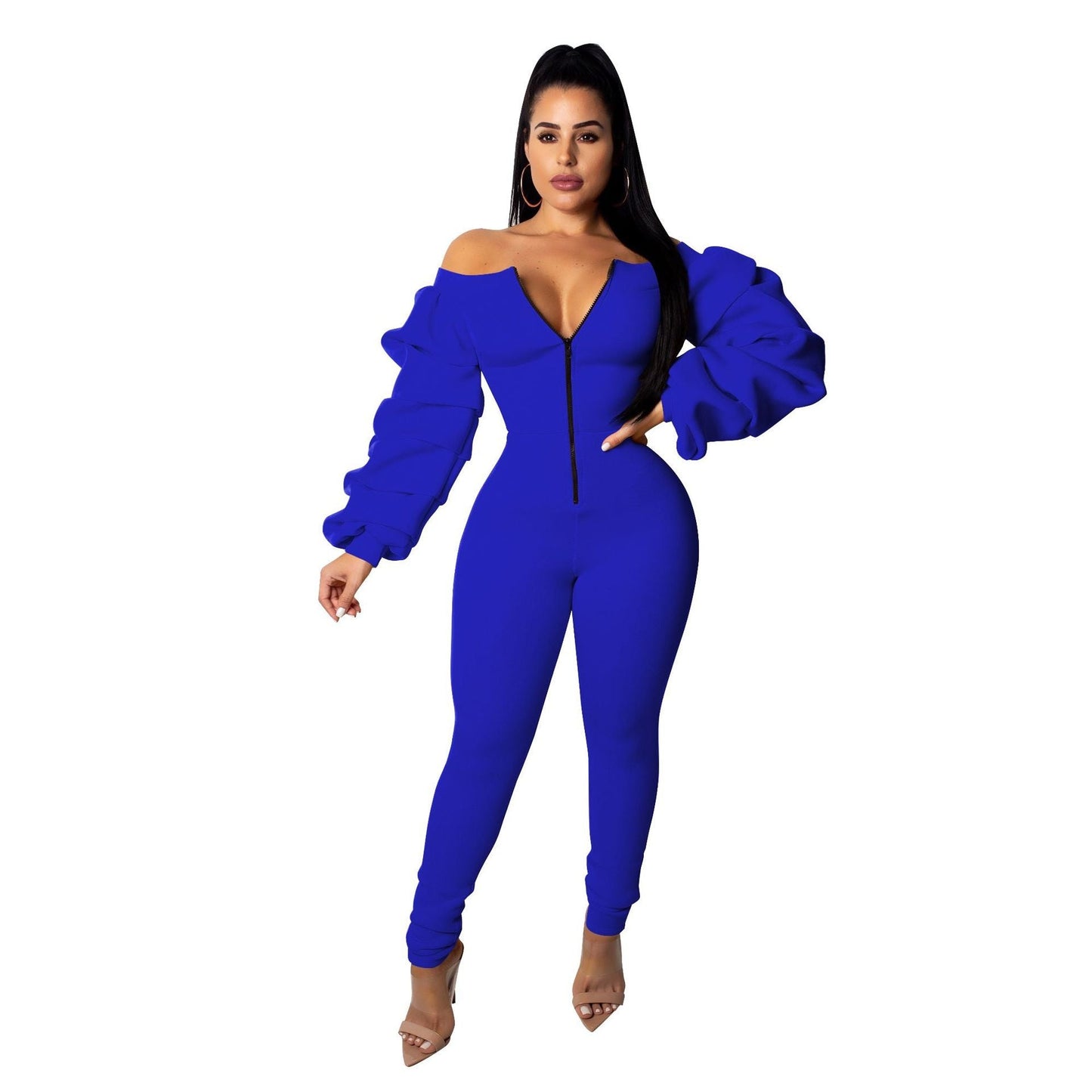 Adogirl Autumn Women Casual Jumpsuit