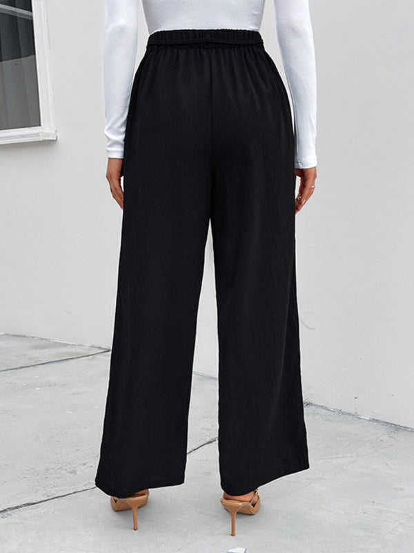 Women's loose wide leg long pants