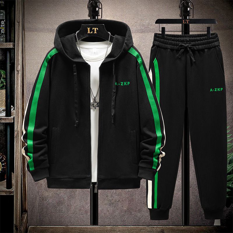 Casual Sports Hooded Sports Suit