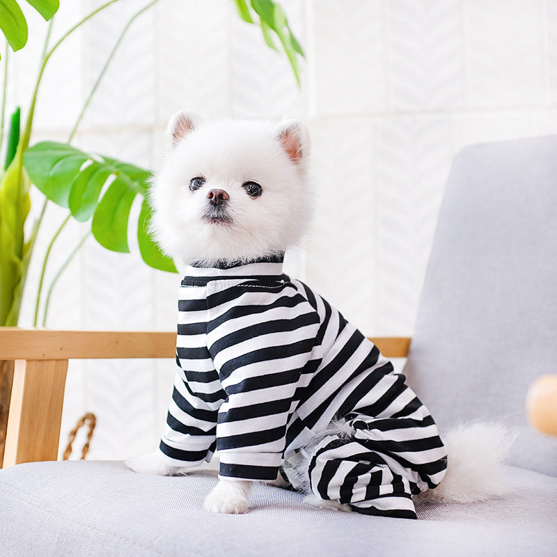 The Snuggle Stripe Sleep Suit