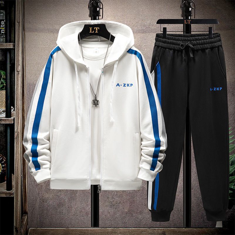Casual Sports Hooded Sports Suit