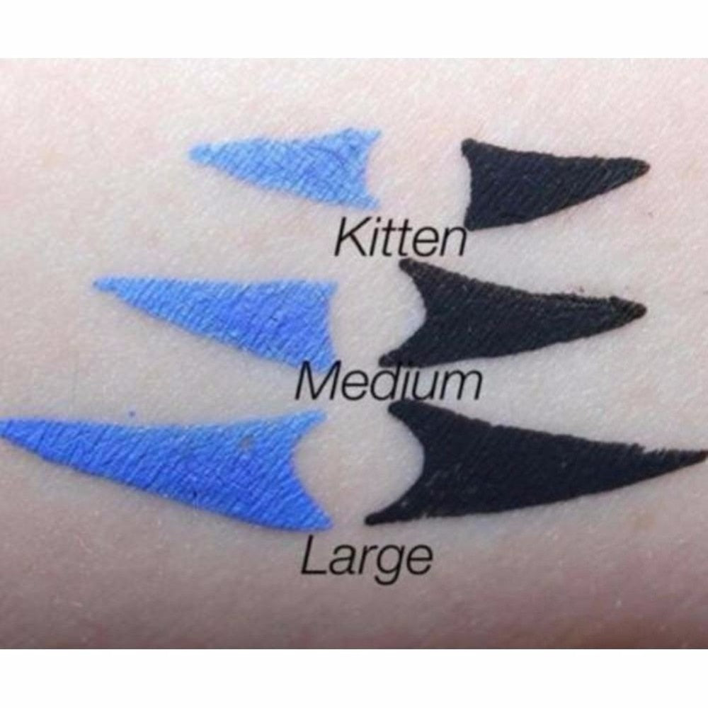3 Size Stamps Eyeliner Tool  Cat Eye  Women Cosmetic