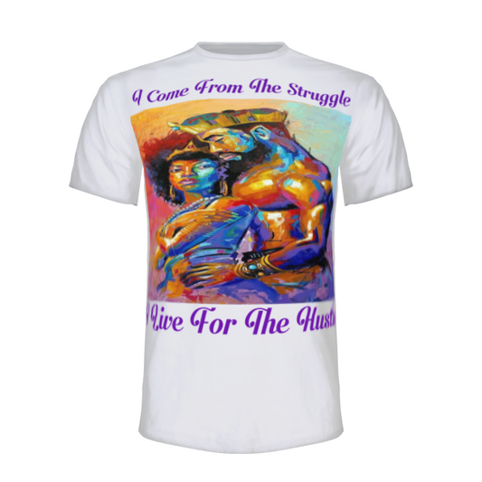 african-queen-art-African Mens All-Over Print  T-Shirt