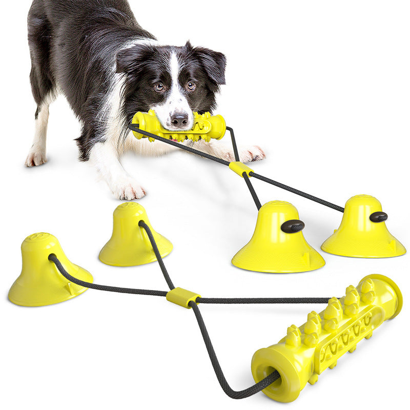 Suction Cup Fixed Natural Rubber Bite Resistant Molar Stick