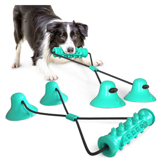Suction Cup Fixed Natural Rubber Bite Resistant Molar Stick