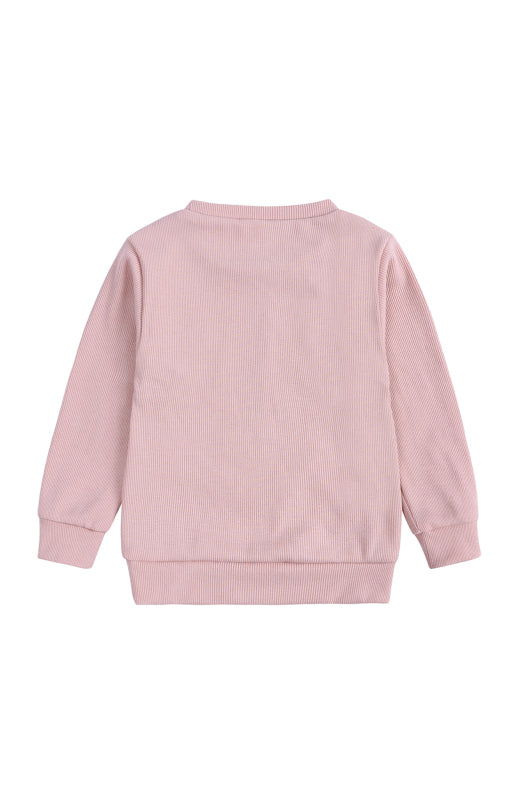 Children's Pit Strip Pullover Long Sleeve Pyjama Sets