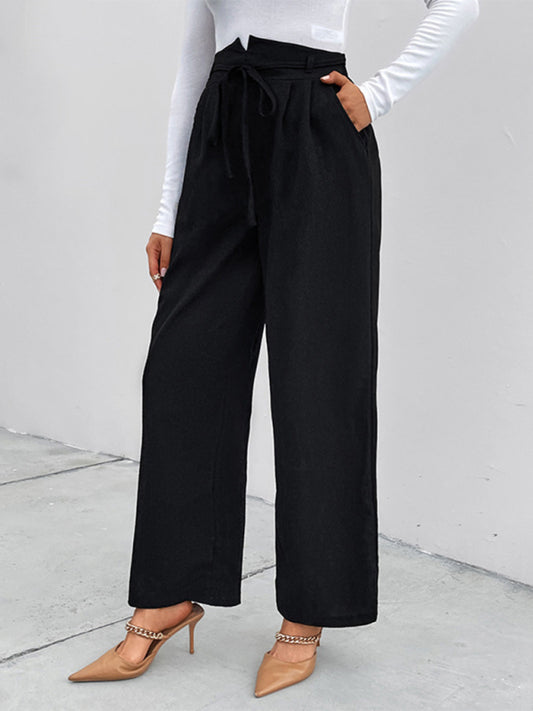 Women's loose wide leg long pants
