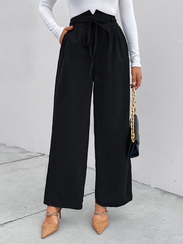 Women's loose wide leg long pants