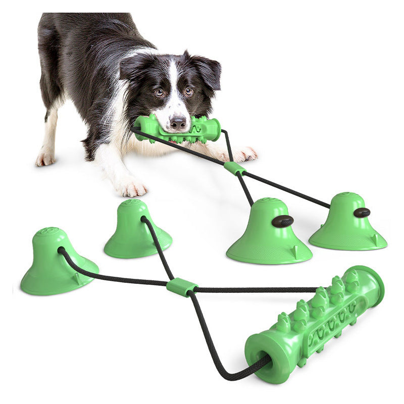 Suction Cup Fixed Natural Rubber Bite Resistant Molar Stick